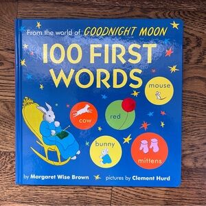 Goodnight Moon 100 First Words Board Book